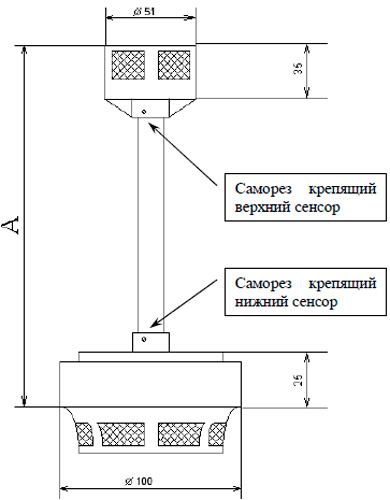 Рис.1. Общий вид извещателя АРТОН-ИП-2.1