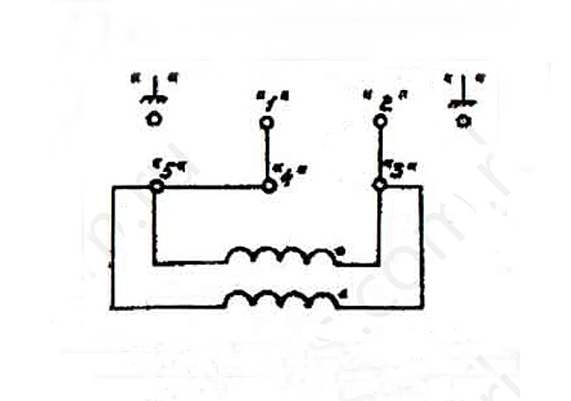 Схематический вид соединения обмоток мер P-5101 - P-5106